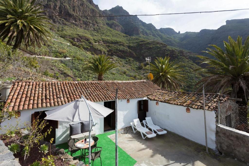 Traditional Canary Cottage In Masca Extérieur photo